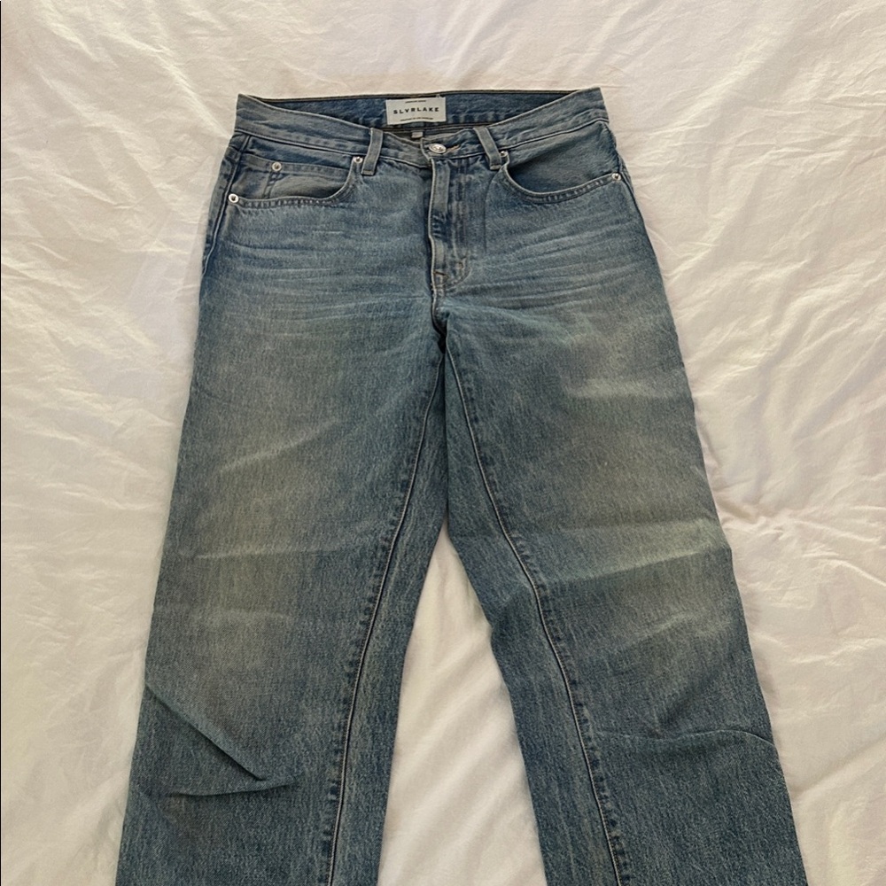 SLVRLAKE Stella Classic Blue Jeans